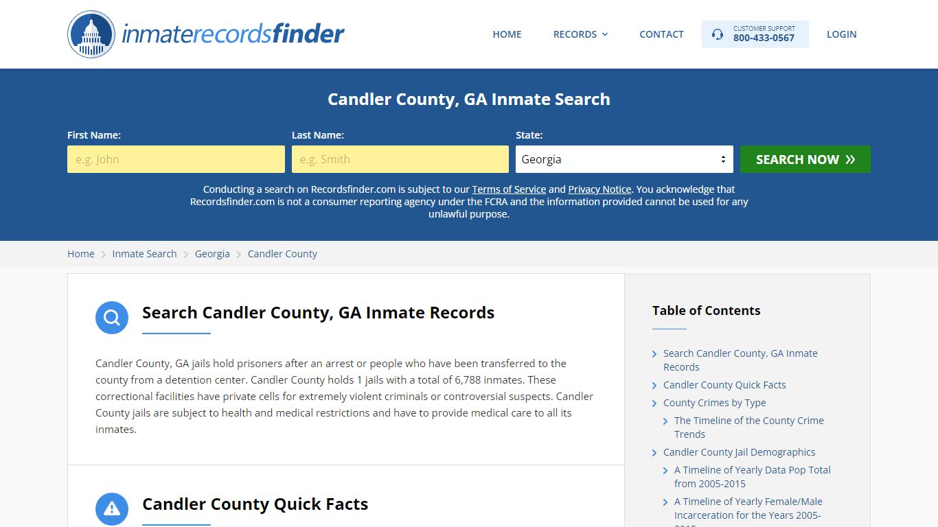 Candler County, GA Inmate Lookup & Jail Records Online